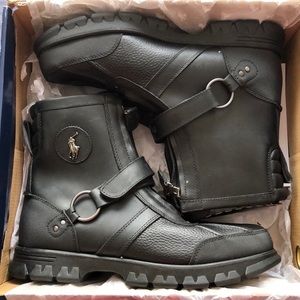 Ralph Lauren POLO Black Conguesthi III High Boots